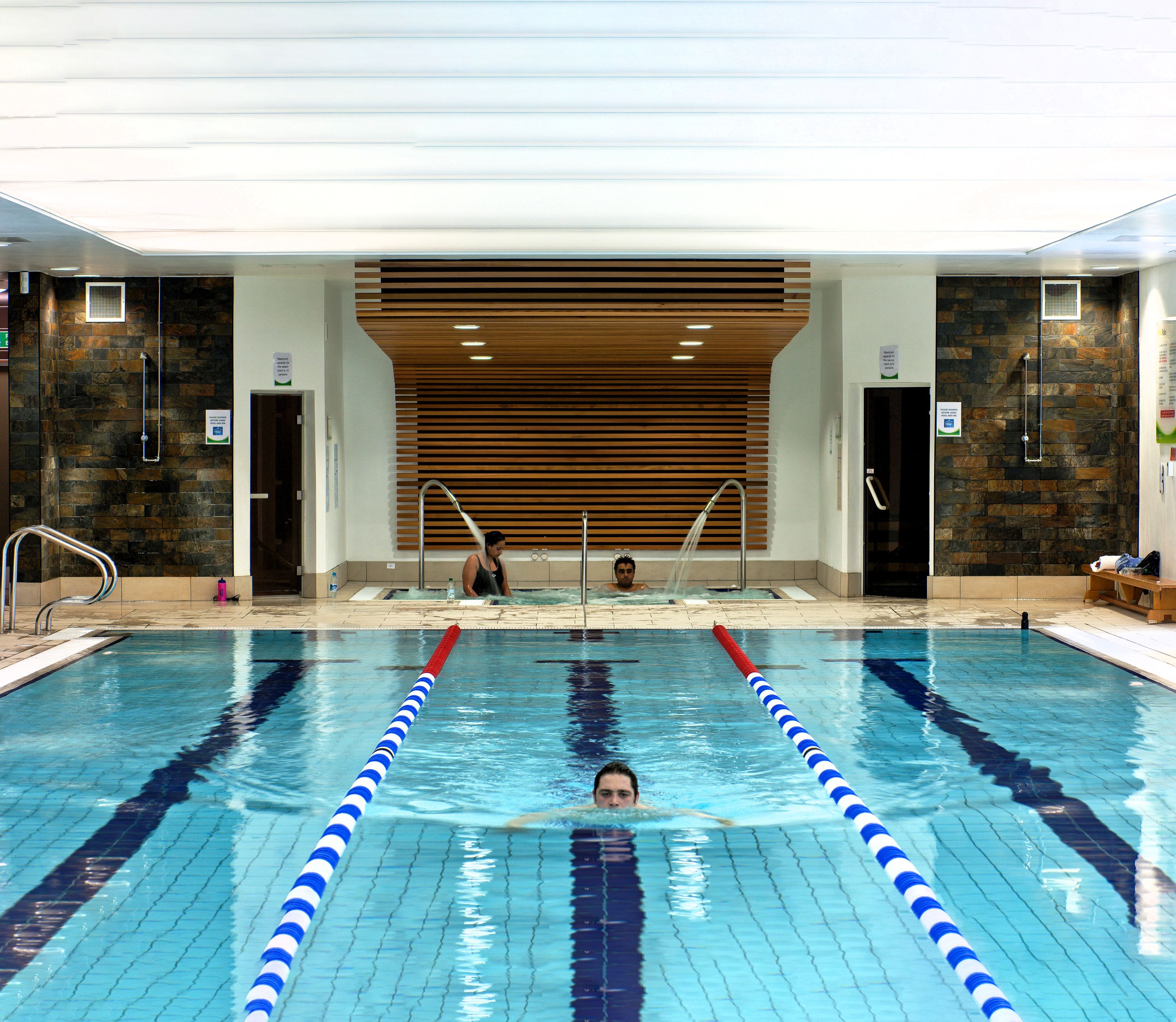 Swimming pool interior